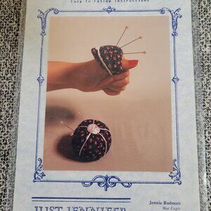 Just Jennifer Pin Cushions Sewing Pattern